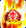 Card gold black level7 small fire pendant.png