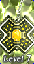 Card gold black level7 large earth pendant.png